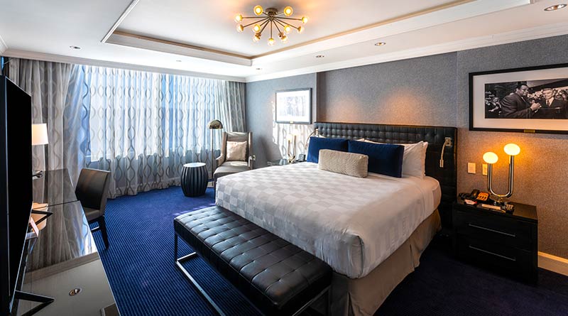 sky tower hospitality suite bedroom