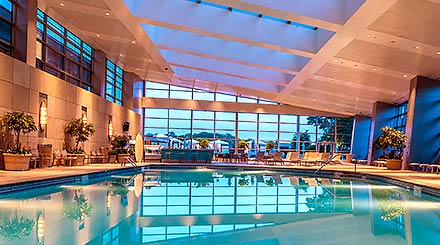 sky tower pool